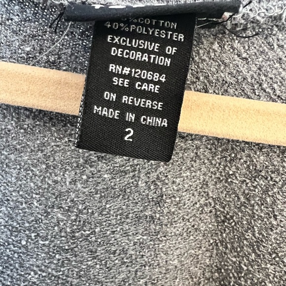 Torrid Plus Size Sequin Sweatshirt (2X) - Picture 4 of 5